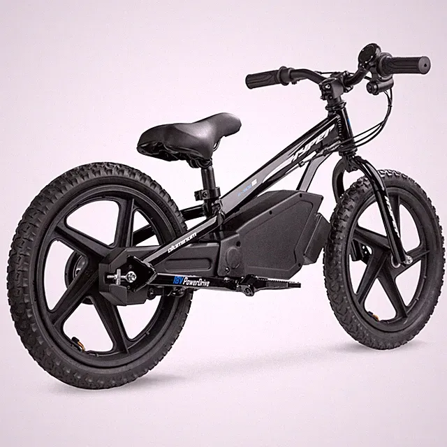 18V Kid's Hyper Electric-Powered Bike, 400W Motor, 3-Speed, Ages 4-8, Black