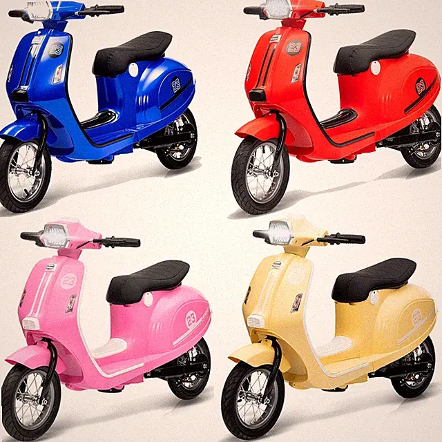 24V Electric Kids Bike, Waterproof Motorcycle, 350W, 12" Pneumatic Tires, Age 8+