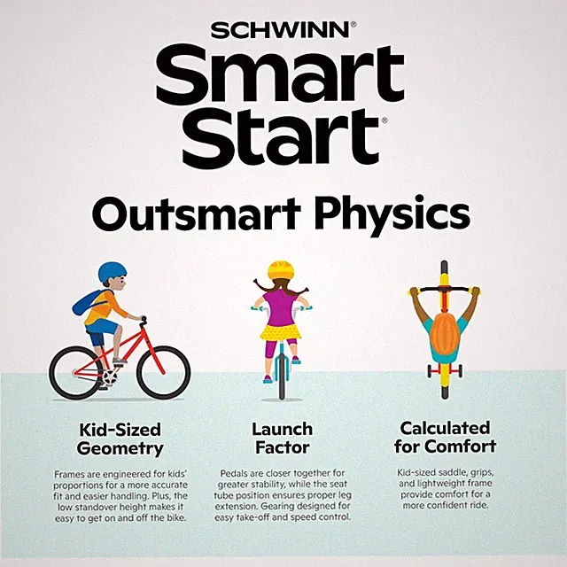 Beginner Kids Bike with Coaster Brake & Training Wheels