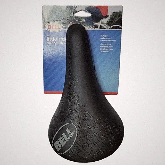 Bell Little Rider Replacement Child/Youth Durable BMX Bike Seat Black - New