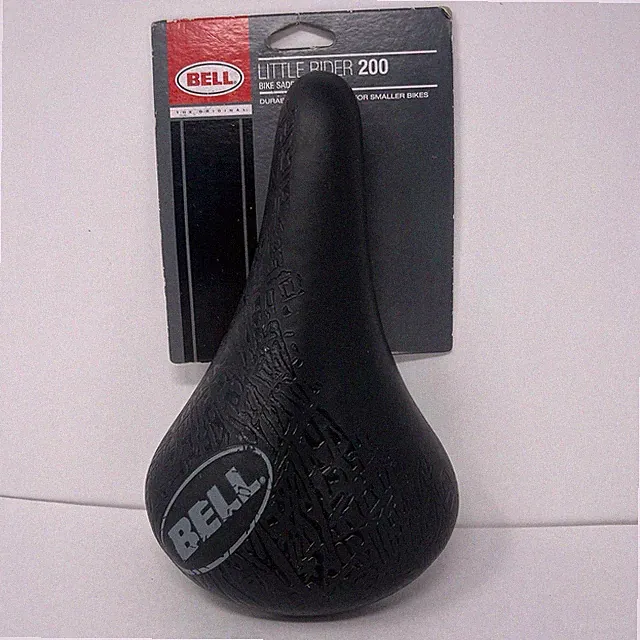 Bicycle Black Bike Saddle Bell Little Rider 200 Seat Childrens kids BMX MTB