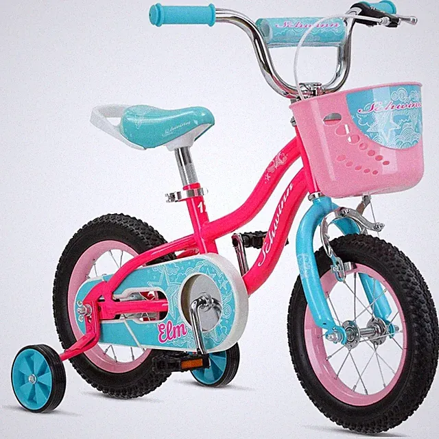 Elm 12" Kids Bike with Adjustable Seat & Training Wheels