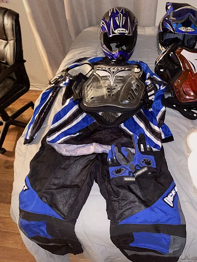 Full 2 Person Adult Plus Little Kid Motorcross Outfits .DM FOR INDIVIDUAL PARTS.