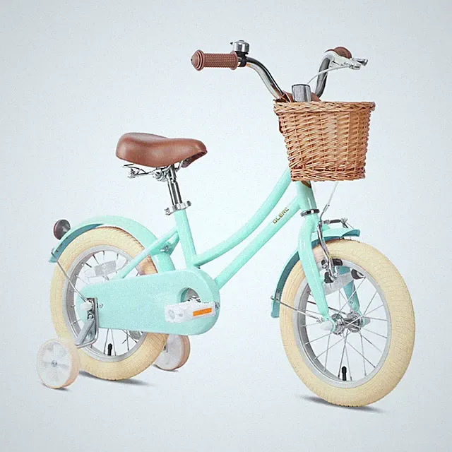 Glerc Little Molly 12-20 inch Kids Retro Cruiser Bike for 2-13 Year Old with...