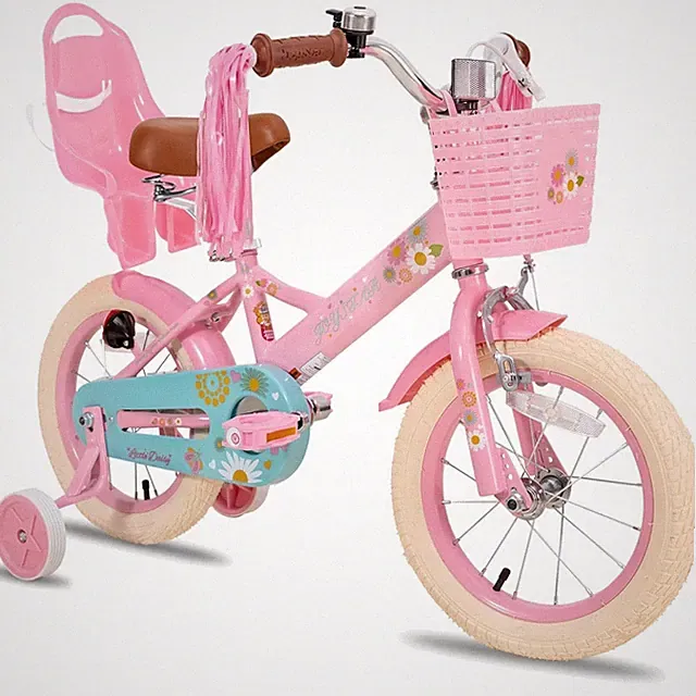 Little Daisy Children's Bike w/ Adjustable Seat & Handlebars^