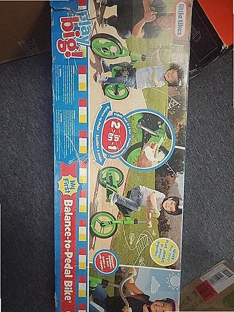 New 12" Little Tikes My First Balance to Pedal Training Bike Green Kids Ages 2-5
