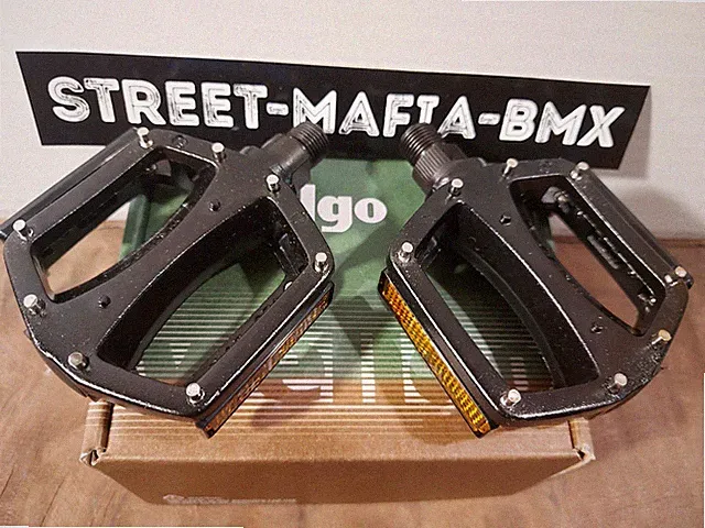 WELGO JR. BMX bike PEDALS classic for little kids alloy 9/16" FIT 3pc cranks NEW
